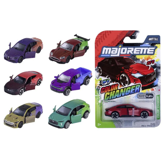 Majorette Lekebil Color Changers Premium Assortert 7,5cm