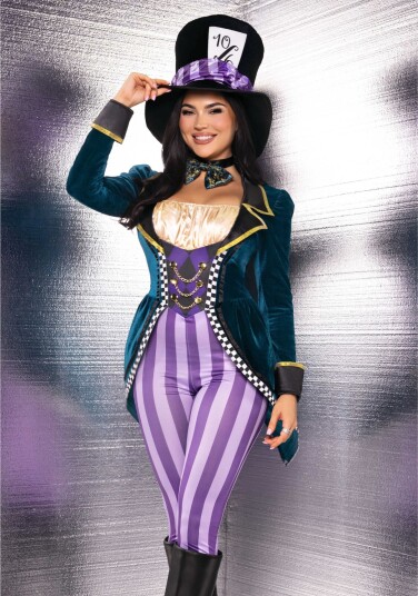 Classisc Mad Hatter Inspirert Kostyme til Dame Classisc Mad Hatter Inspirert Kostyme til Dame