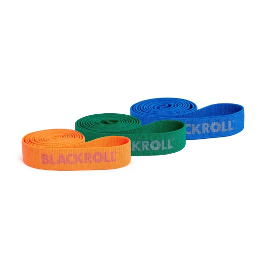 Blackroll Super Band Træningselastik Sæt 3 Stk   104x3 cm