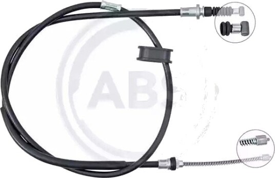 A.B.S. K14122 Tautrekk håndbremse A.B.S. K14122 Tautrekk håndbremse
