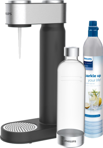 Philips GoZero ADD4902BK - soda maker - matte black Philips GoZero ADD4902BK - soda maker - matte black