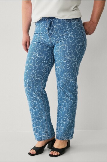 Zizzi Jeans jTami Gemma Blå