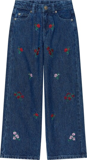 The New Jeans TnVincetta Medium+ Blue Denim The New 4 år (104) Jeans Blå Rosa Rød