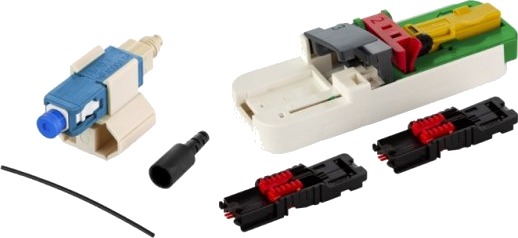 Metz Connect 1509Qaeo002c-E Sc/Upc Hankjønn Os2 Beige Sort Blå Enkeltmodus 20 Stykker