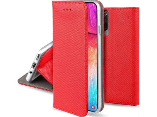 Mobilveske Med Kortspor Setty Redmi Note 13 Pro 5G Lommebok Smart Magnet, Rød Mobilveske Med Kortspor Setty Redmi Note 13 Pro 5G Lommebok Smart Magnet, Rød