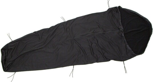 Carinthia Grizzly Fleece Liner Mid Zip Black 
