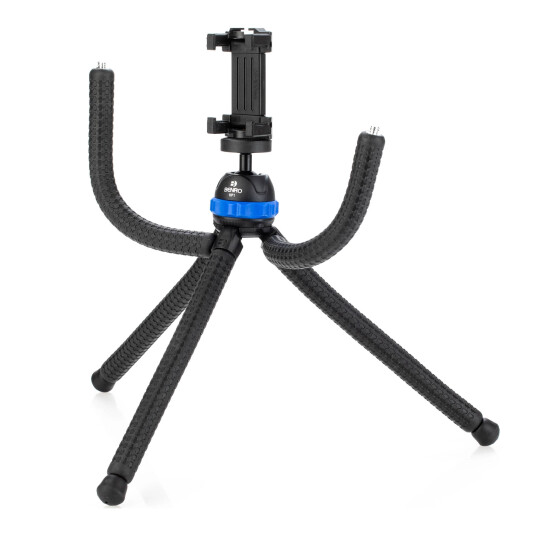 Benro KoalaPod Kit 5 Legs & Phone Holder Fleksibelt ministativ m/kulehode 1/4"-20 Benro KoalaPod Kit 5 Legs & Phone Holder Fleksibelt ministativ m/kulehode 1/4"-20