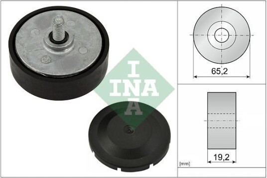 INA 532 1142 10 Løpehjul, vifterem