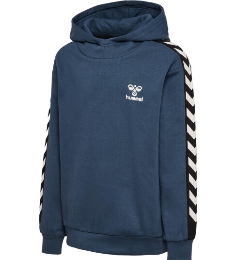 Hummel Hettegenser hmlTakao Dark Denim 4 år 104 Hettegenser Blå