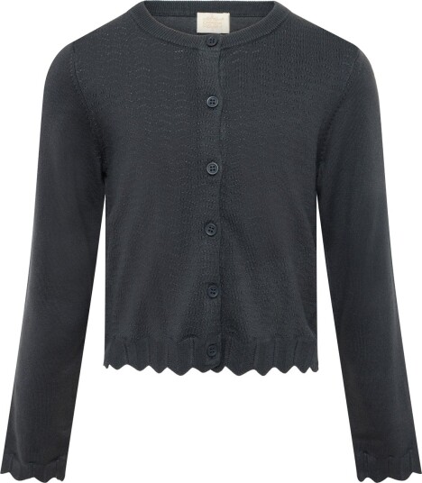 Creamie Cardigan Pointelle Grey 128