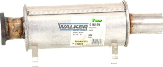 Midtre eksospotte WALKER 23031