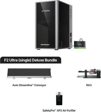 xTool F2 Ultra Single Deluxe Bundle