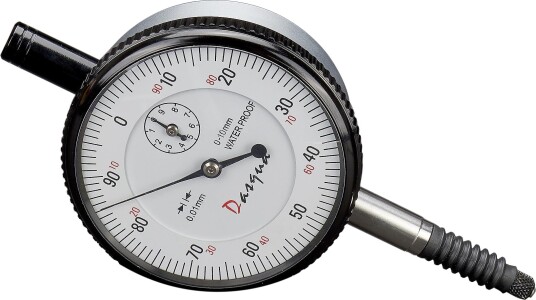 Dasqua 495178 Indikatorklokke IP54, 0-10 mm