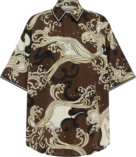 Alemais Dame Bluser & Skjorter Brun M,