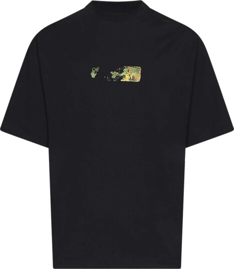 Off White Herre Topper Svart 2XL,
