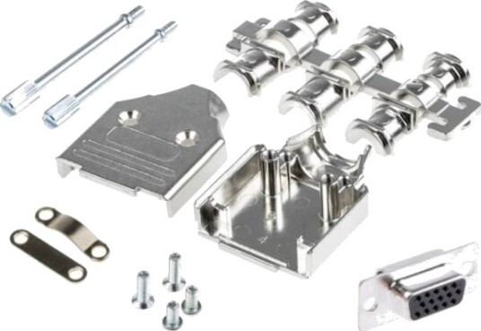 Mh Connectors Mhdm9 Hd15fs K D Sub Hannstiftlistesett 180° 9 Polet Loddekopp 1 Stk