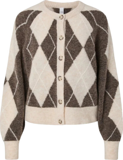 Y.a.s Dame Strikkevarer Beige M,