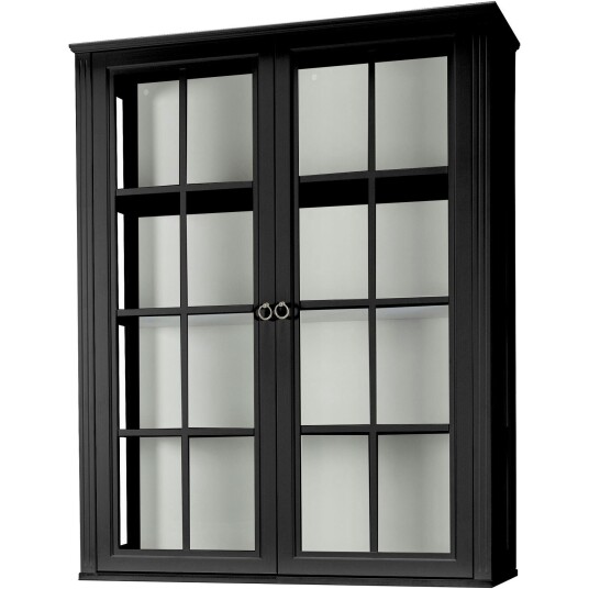 Englesson Stockholm 2.0 Vitrine Overskap 99x34x124 Sort