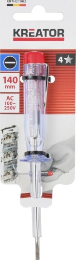 Hero-Tools Spenningsprøver 140 mm AC 100–250 v