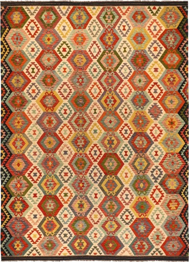 Orientalsk kelimteppe 430 x 309 cm Størrelse: 430 x 309 cm