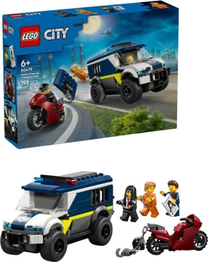 Lego City Police 60479 Politibil For Fangetransport