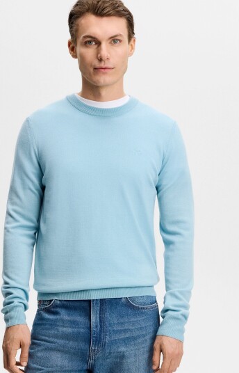 J. Lindeberg Keane Merino Crew Neck   Blue   XL