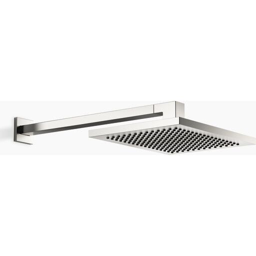 Dornbracht Hodedusj - 300x240 mm Med veggfeste, Matt Platina