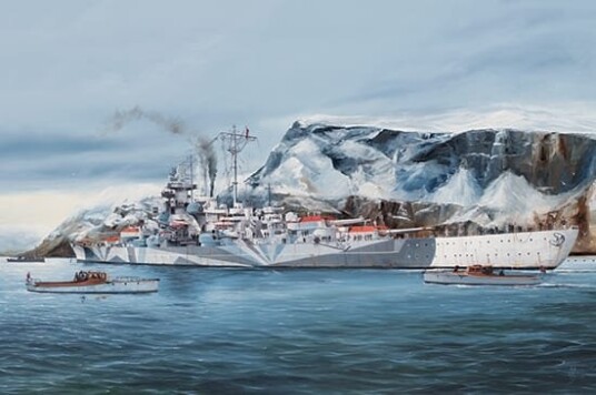 Trumpeter 1/350 German Tirpitz Battleship Trumpeter 1/350 German Tirpitz Battleship