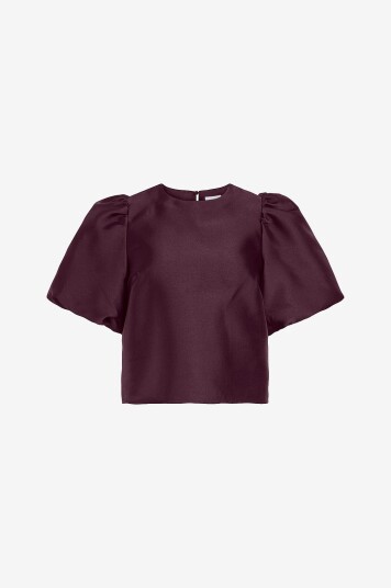 Vila Bluse viShina 2/4 O neck Top Rød