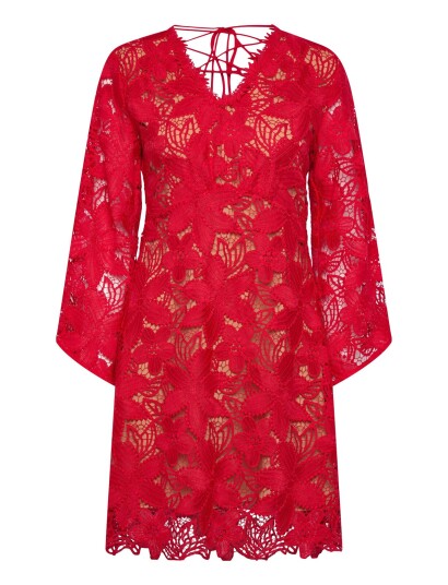 Bruuns Bazaar Nypabbtoruna Dress   Red   40