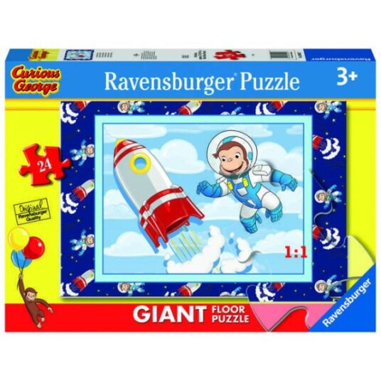 Ravensburger XXL Gulvpuslespill 24 Brikker Giant George