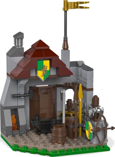 Kiddicraft Herocraft Ridderforpost Byggesett 5+ År 14 Deler