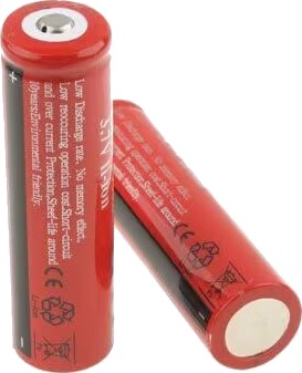 Batteri 18650 3000mAh 3.7V - 2-pakk