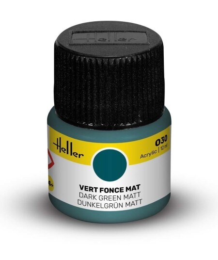 Heller Akryl No 30 Dark Green Matt 12ml