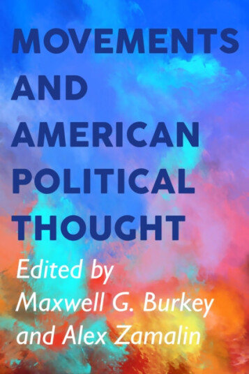 Movements and American Political Thought Movements and American Political Thought