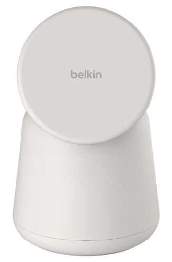 Belkin BoostCharge Pro 2-i-1 MagSafe 15W trådløs lader (hvit)