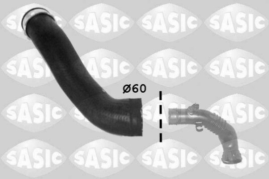 SASIC 3336027 Ladeluftslange SASIC 3336027 Ladeluftslange