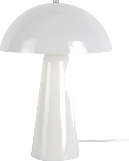 Leitmotiv Bordlampe Vidrio Centro Hvit Bordlamper