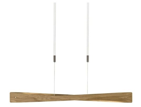 Rothfels Lucande Lian LED-hengelampe, eiketre