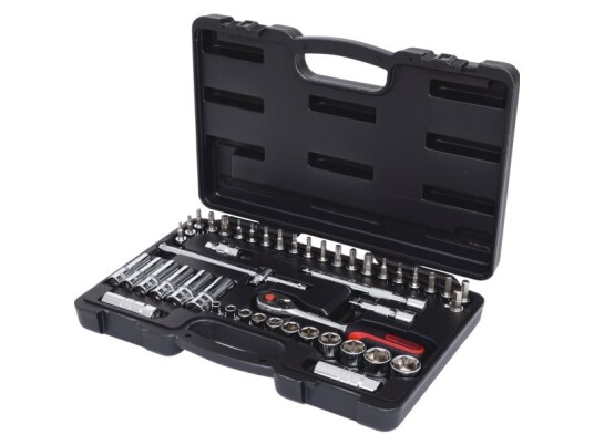 Ks Tools 918.0846 Støpselsett 3/8" Imperisk 46 Hoder Kromvanadiumstål 1,13 Kg