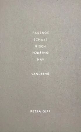 Passage/schakt/nisch/fodring/nav Av Petra Gipp