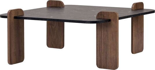 Coffee Table Nordure Mörk sten Valnöt -