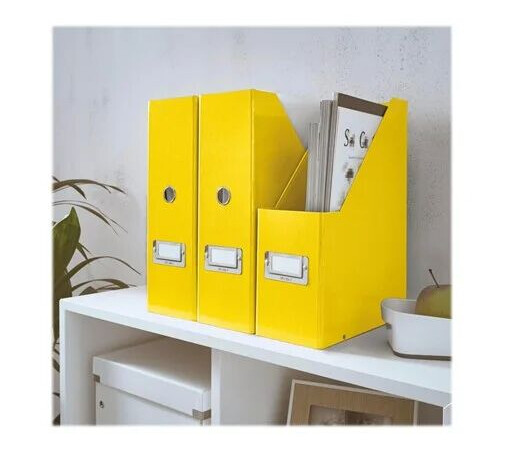 Leitz Tidsskriftsamler Click & Store WOW Gul