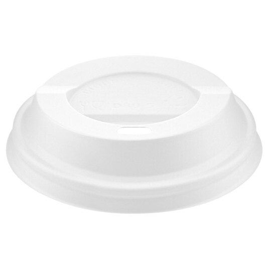 WIMEX Lokk til engangskopp Travel; 8x2 cm (ØxH); Hvit; 100 Stykk / Forpakning WIMEX Lokk til engangskopp Travel; 8x2 cm (ØxH); Hvit; 100 Stykk / Forpakning