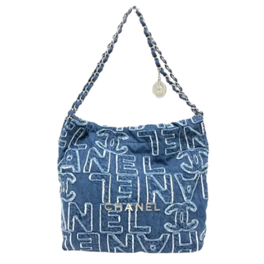 Chanel Vintage Dame Blå