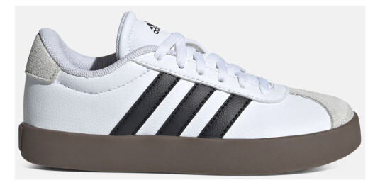 Adidas Vl Court 3.0 K Ftwwht/Cblack/Greone 36 Uk 3.5 Sneakers