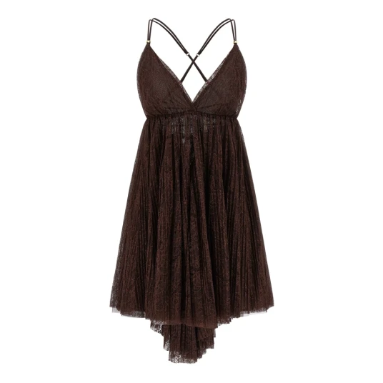Elisabetta Franchi, Dame, Kjoler, Brun, S, Elisabetta Franchi, Dame, Kjoler, Brun, S,