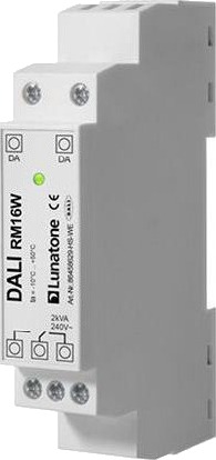 Dali Relæ Modul Med 16 Ampere Skiftekontakt. Til On/Off Styring Af Lyskilder Eller 230V El Apparater. Monteres På Din Skinne.