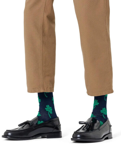 Happy Socks Big Luck Sock - Navy - 36-40 Happy Socks Big Luck Sock - Navy - 36-40