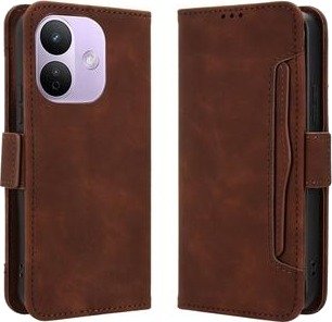 Xiaomi Redmi Note 17 Pro Kortholder Lommebokveske - brun